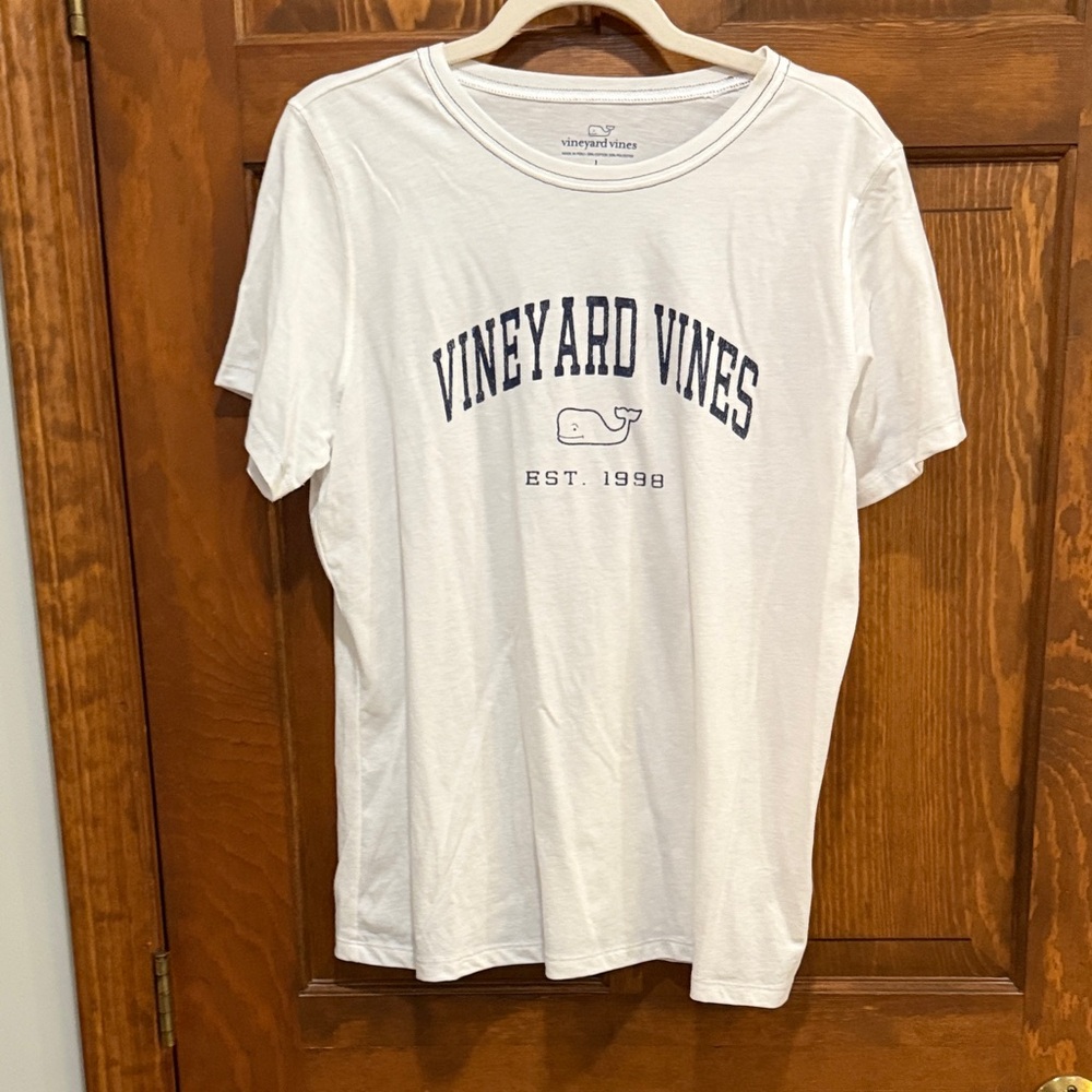 Vineyard Vines White Short Sleeve Tee